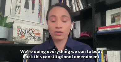 Sharice Davids Protest GIF by GIPHY News