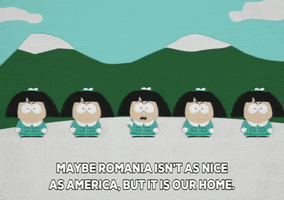 angry romanian contorting quintuplets GIF by South Park 