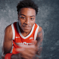 Basketball Clap GIF by Ohio State Athletics