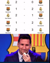 Real Madrid Vs Barcelona GIF