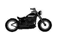 HightailHair speed badass bobber hightail Sticker