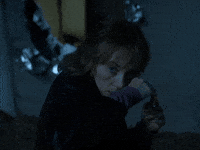 Shocked Stranger Things GIF