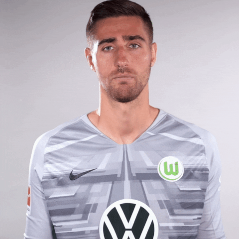 Soccer Reaction GIF by VfL Wolfsburg