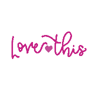 Lettering Love Sticker