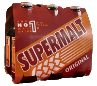 malt drink bottle Sticker