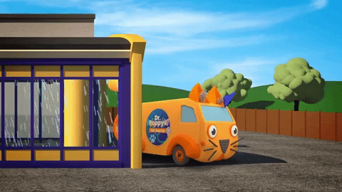 Car Tiger GIF by moonbug