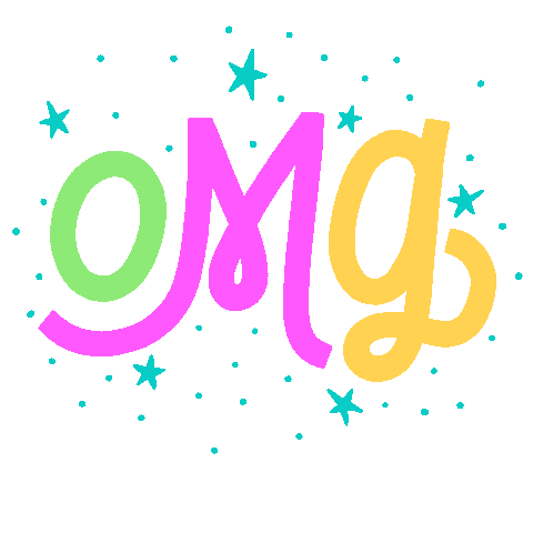 My God What Sticker by cebrazul