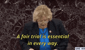 news senate impeachment trial impeachment trial zoe lofgren GIF