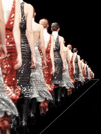 fashion runway GIF by Sam Cannon