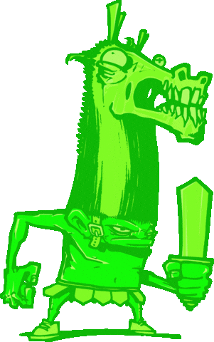 Glow In The Dark Sticker by THE GIMME PROJECT