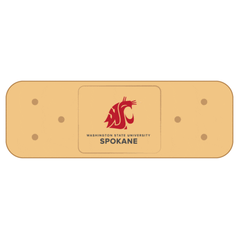 WSUSpokane giphyupload go cougs cougs wsu Sticker