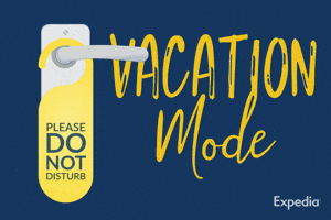 Do Not Disturb Travel GIF by Expedia