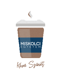 Coffee Szünet Sticker by Miskolci Egyetem