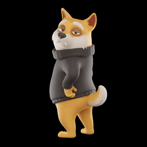 Tired Shiba Inu GIF by Doge Pound