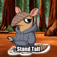 Wisdom Stand Tall GIF by Chillo Dillo