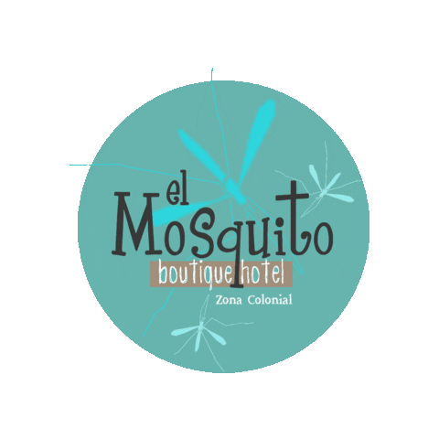 Zona Colonial Sticker by El Mosquito