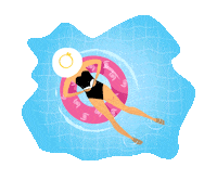 Summer Beach Sticker by Scotiabank Costa Rica