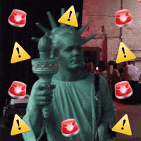 Statue Of Liberty Dancing GIF by BBQ Films Presents: Ghostbusters