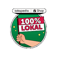 Shopee Cashback Sticker by Tokopedia