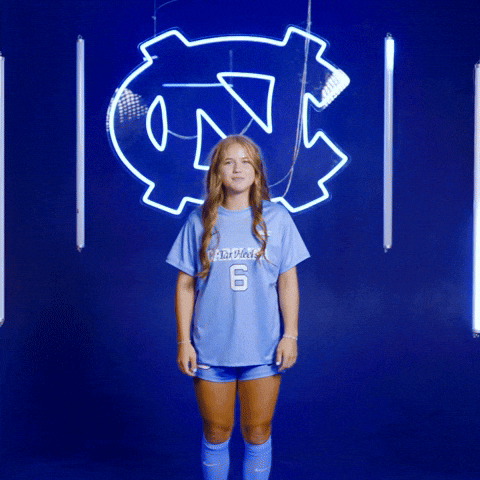 University Of North Carolina Soccer GIF by UNC Tar Heels