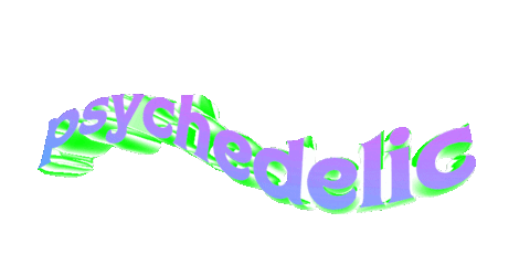 giphytext giphyupload text psychedelic wordart Sticker
