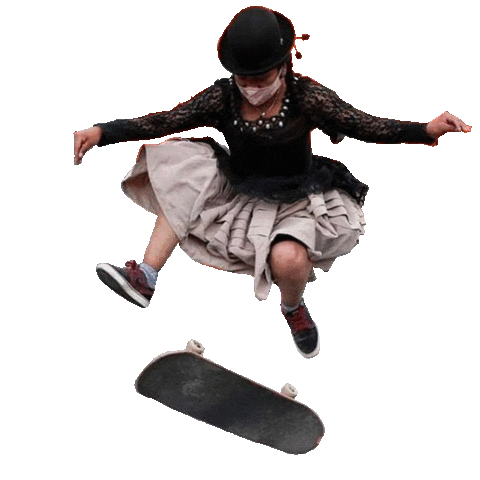 Skate Skateboard Sticker by Gifes Con Ensalada