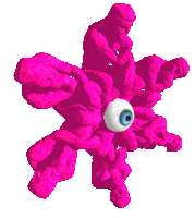 3D Eye Sticker by badblueprints