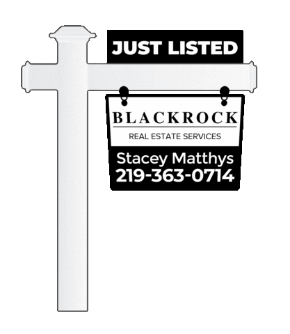 Real Estate Sign Sticker by Blackrock Real Estate Realtor Stacey Matthys