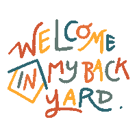 IdeaInk wimby nimby welcome to my backyard 一街之善 Sticker