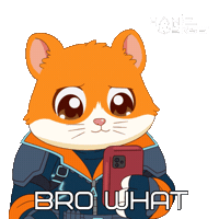 No Way Wtf Sticker by Hamieverse