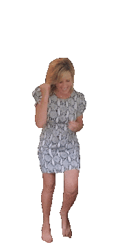 kerryhbarrett dancing excited yay running Sticker