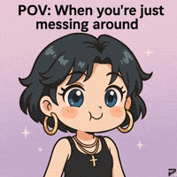 Hana Messing Around GIF by Persona