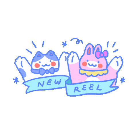 Cat New Post Sticker
