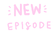 Pink Podcasting Sticker