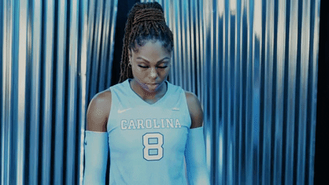 North Carolina Volleyball GIF by UNC Tar Heels