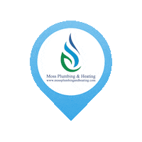 mossplumbingandheating eating moss plumbing bathrooms Sticker
