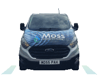 mossplumbingandheating eating moss plumbing bathrooms Sticker