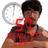 57 Min Sticker