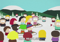 sledding stan marsh GIF by South Park 