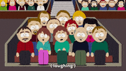 people laughing GIF by South Park 
