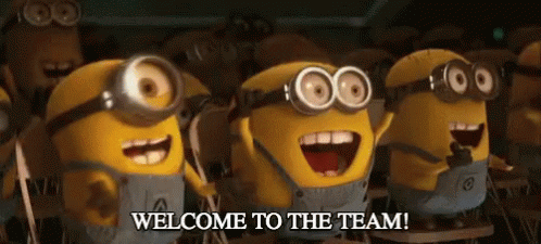Welcome To The Team GIF