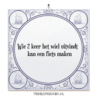 Humor Ontdekken Sticker by Tegelspreuken.nl