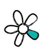 Bubble Tea Flower Sticker by Bubble Boom Café