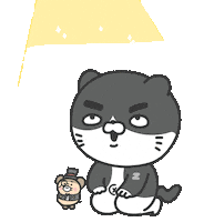 Cat Save Sticker