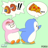 I Love You Fitness GIF by Pudgy Penguins