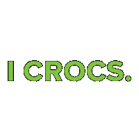 walk nom Sticker by Crocs Shoes