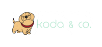 kodaandcoph dog puppy pets woof Sticker