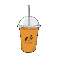factoryandco food drink orange healthy Sticker