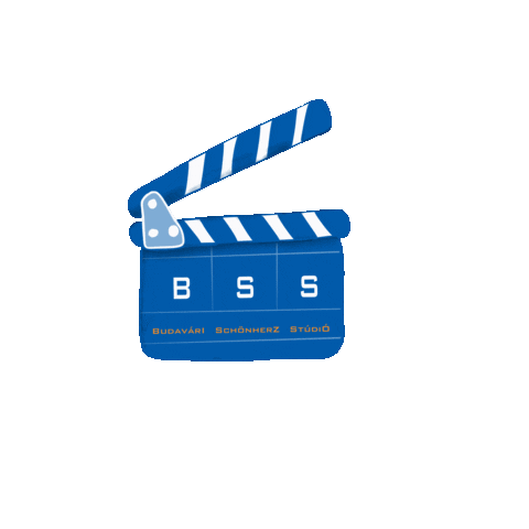 budavari_schonherz_studio clapper bss bsstudio budavarischonherzstudio Sticker
