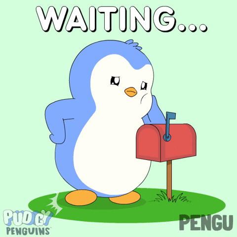 Bored Hurry Up GIF by Pudgy Penguins